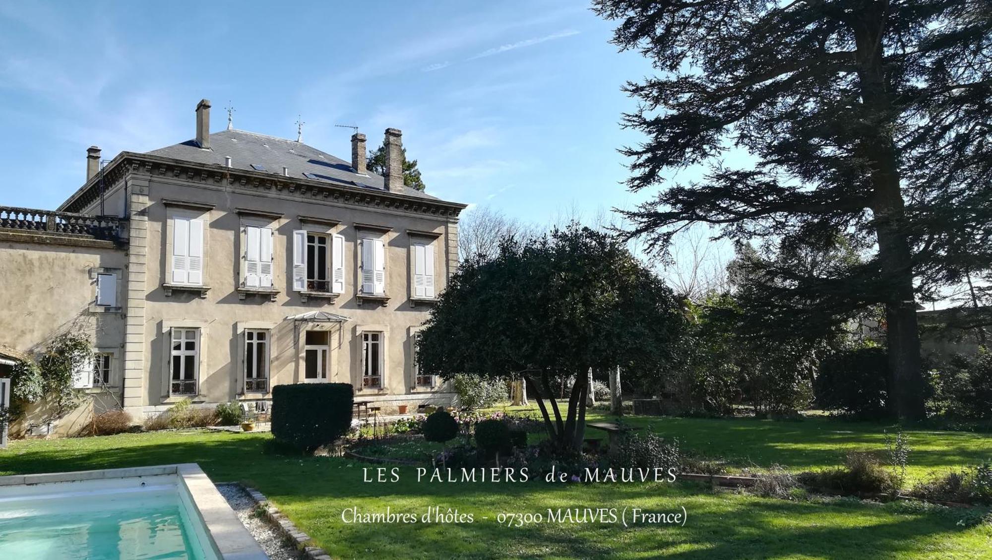 Les Palmiers Bed and Breakfast Mauves Εξωτερικό φωτογραφία