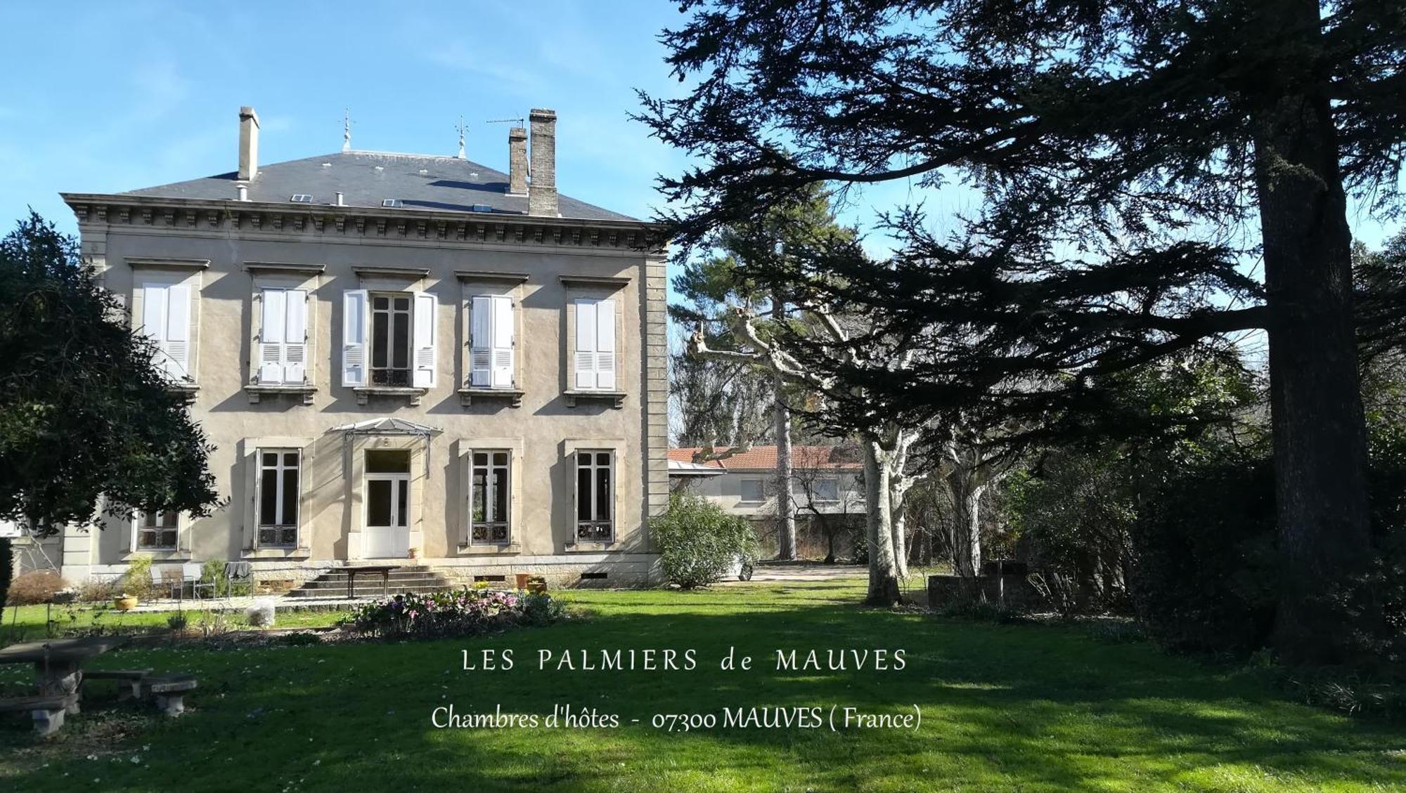 Les Palmiers Bed and Breakfast Mauves Εξωτερικό φωτογραφία